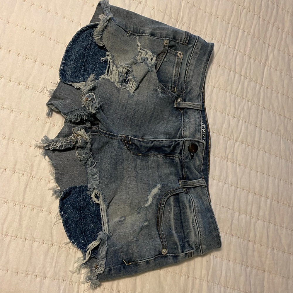 Distressed shorts-American Eagle